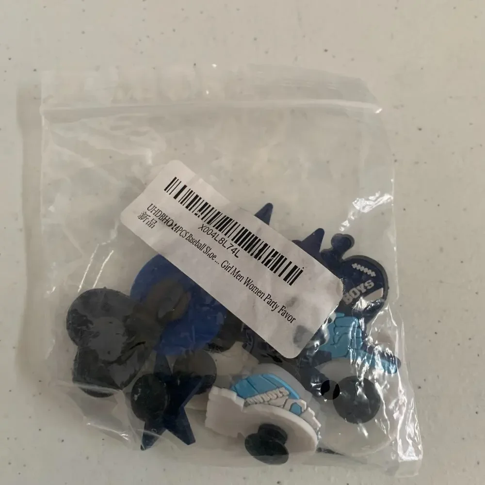 Jibbitz Cowboys 14 PCS Charms For Crocs Shoe Charms Adult Kids Boys Girls